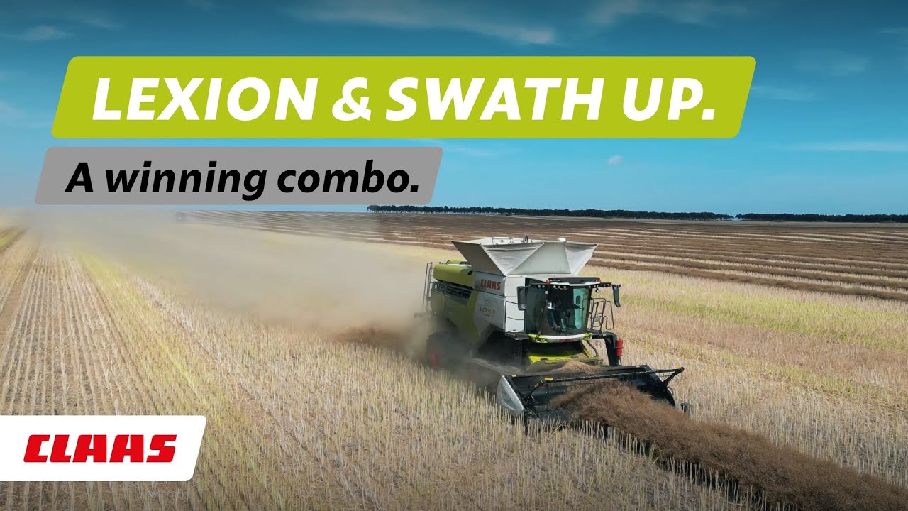 CLAAS LEXION - Swath Up | CLAAS Harvest Centres