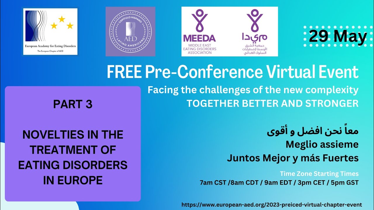 Part 3 - Novelties in treatment of eating disorders in Europe