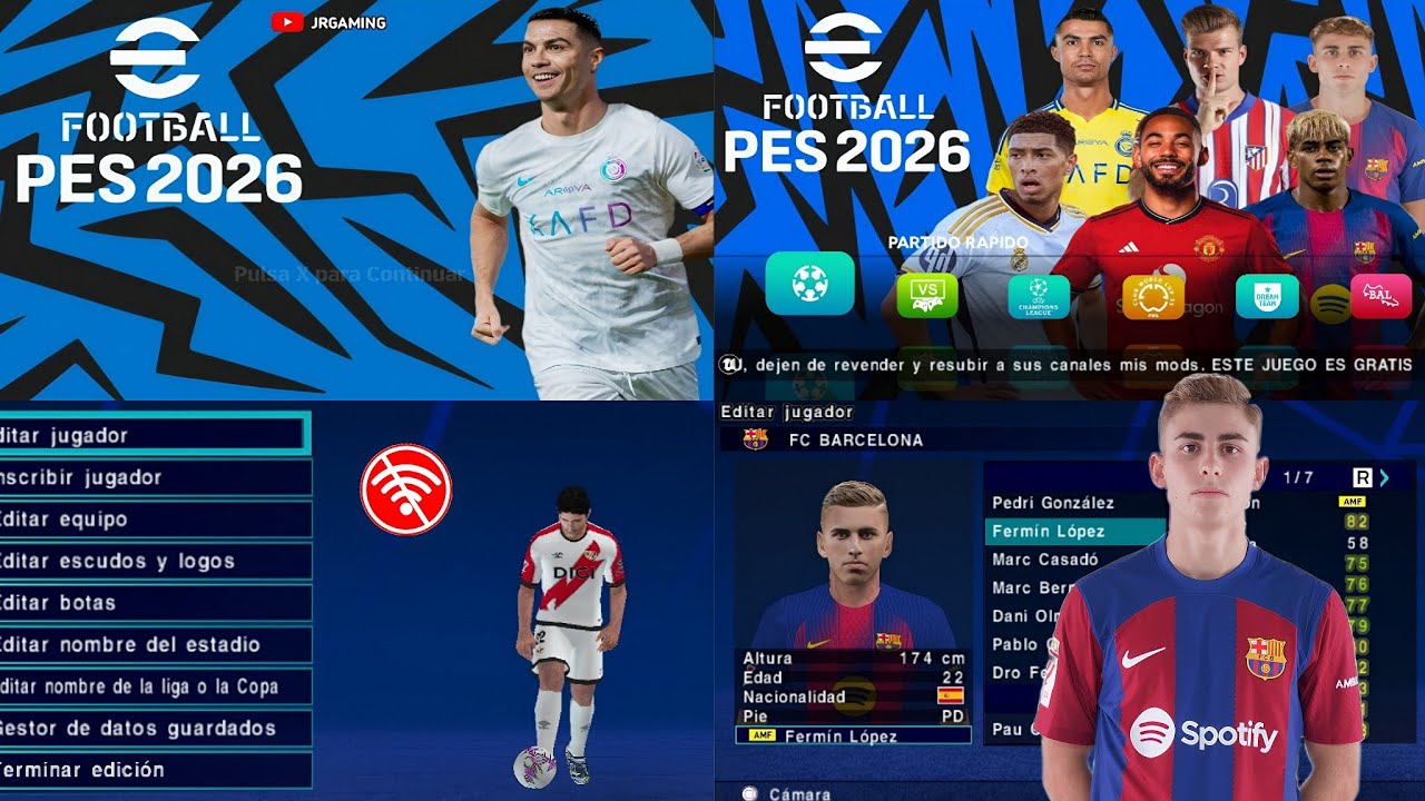 eFOOTBALL PES 2026 PPSSPP NEW UPDATE  LATEST TRANSFERS & REAL FACES 2025/26 ANDROID OFFLINE
