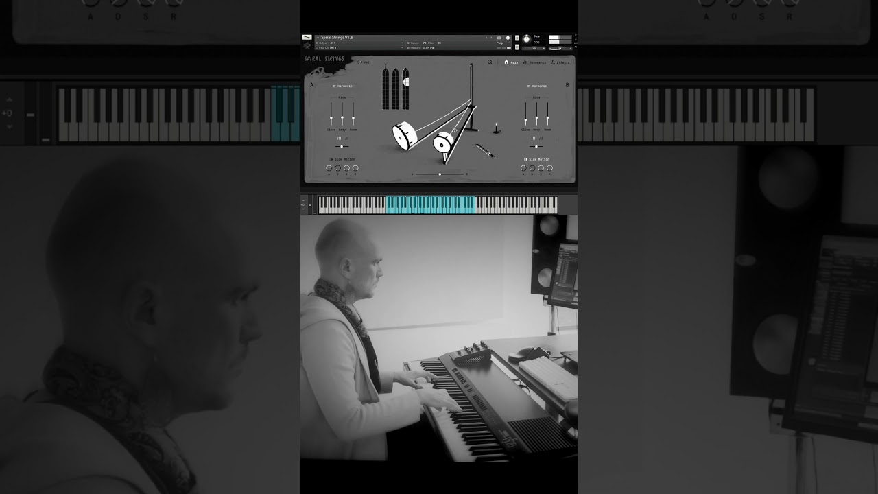 Spiral Strings Impressions 10 #music #composer #kontaktinstruments #virtualinstruments