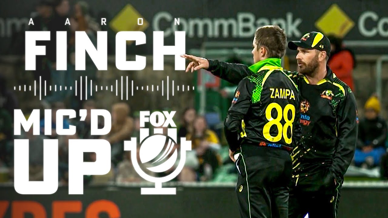 Mic'd Up | Finch guides Australia against England in Canberra
