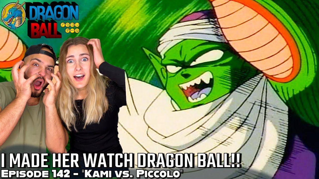 PICCOLO'S FIRST TIME USING THE EVIL CONTAINMENT WAVE!! Girlfriend's Reaction Original DB Episode 142