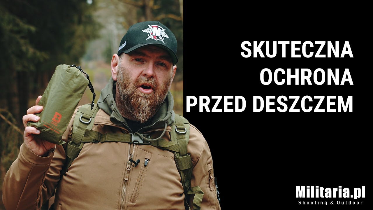 Ponczo Badger Outdoor Rain Poncho Ripstop | Sklep Militaria.pl