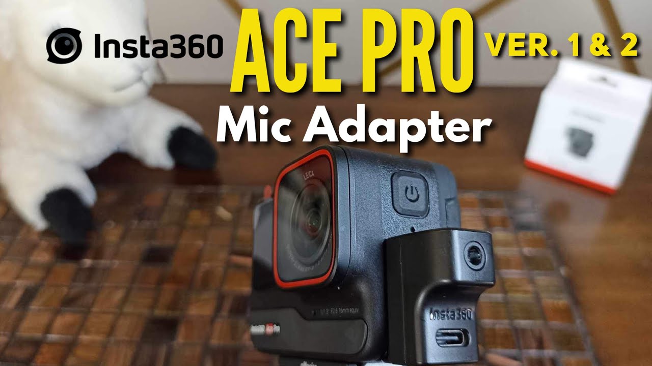 [Insta360 Ace Pro 1 & 2 Mic Adapter] Information, Installation, & Internal Mic Comparison [4K]