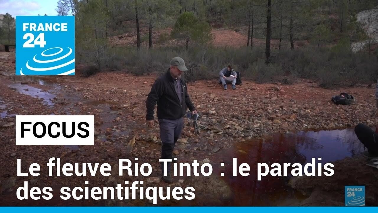 Vivre comme sur Mars : en Espagne, le fleuve Rio Tinto est le paradis des scientifiques