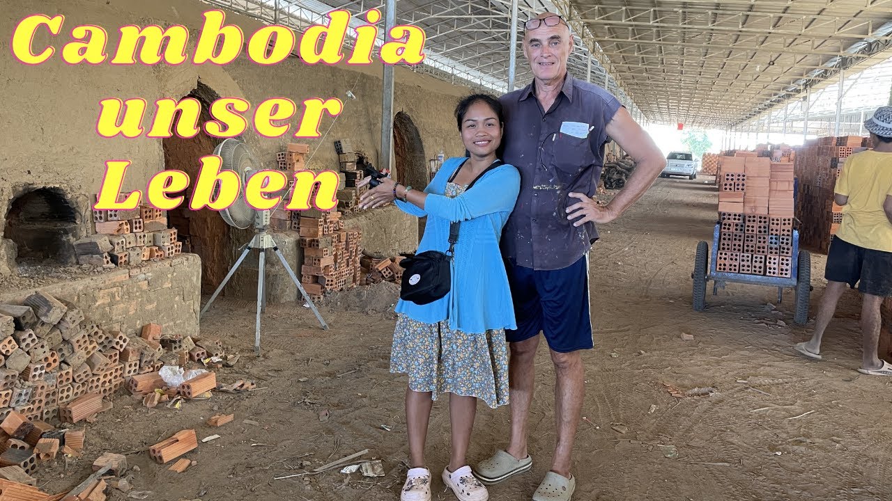 Unser Leben in Kambodscha, Wirtschaftskrise ? wie können wir hier Überleben, bsp. Ziegelfabrik, uvm
