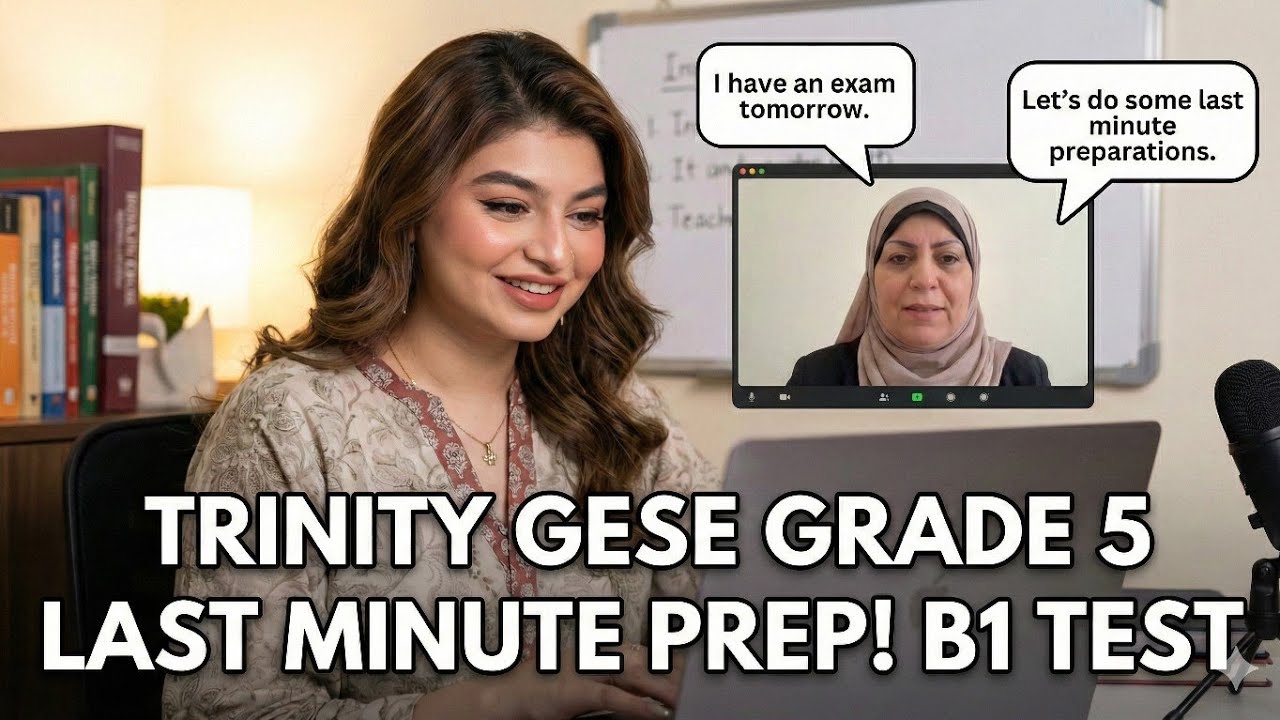 B1 English Test (GESE Grade 5) | SELT British Citizenship| Trinity College London ILR UK