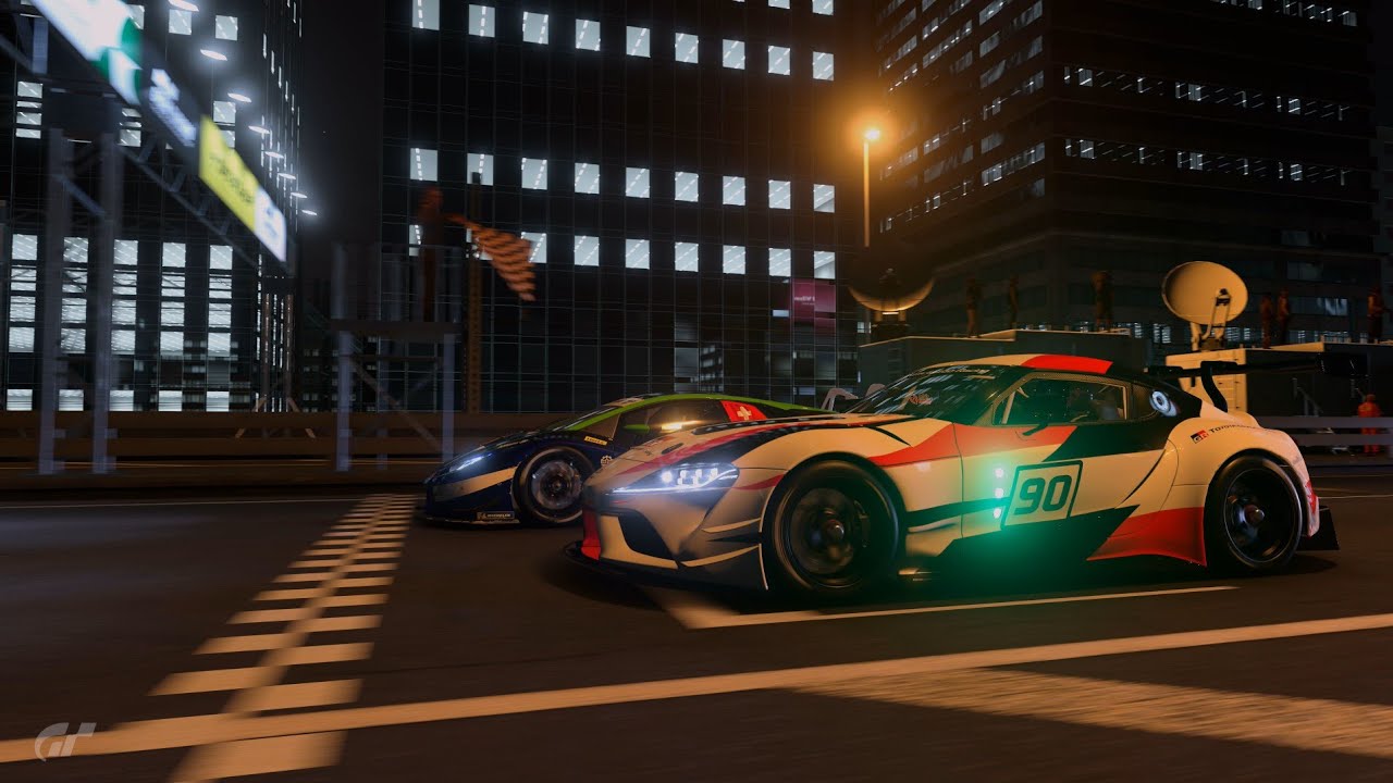 Ultrapassagem Encima Da Linha Na Ultima Volta - Lamborghini Huracán GT3 Gran Turismo 7 Online G923