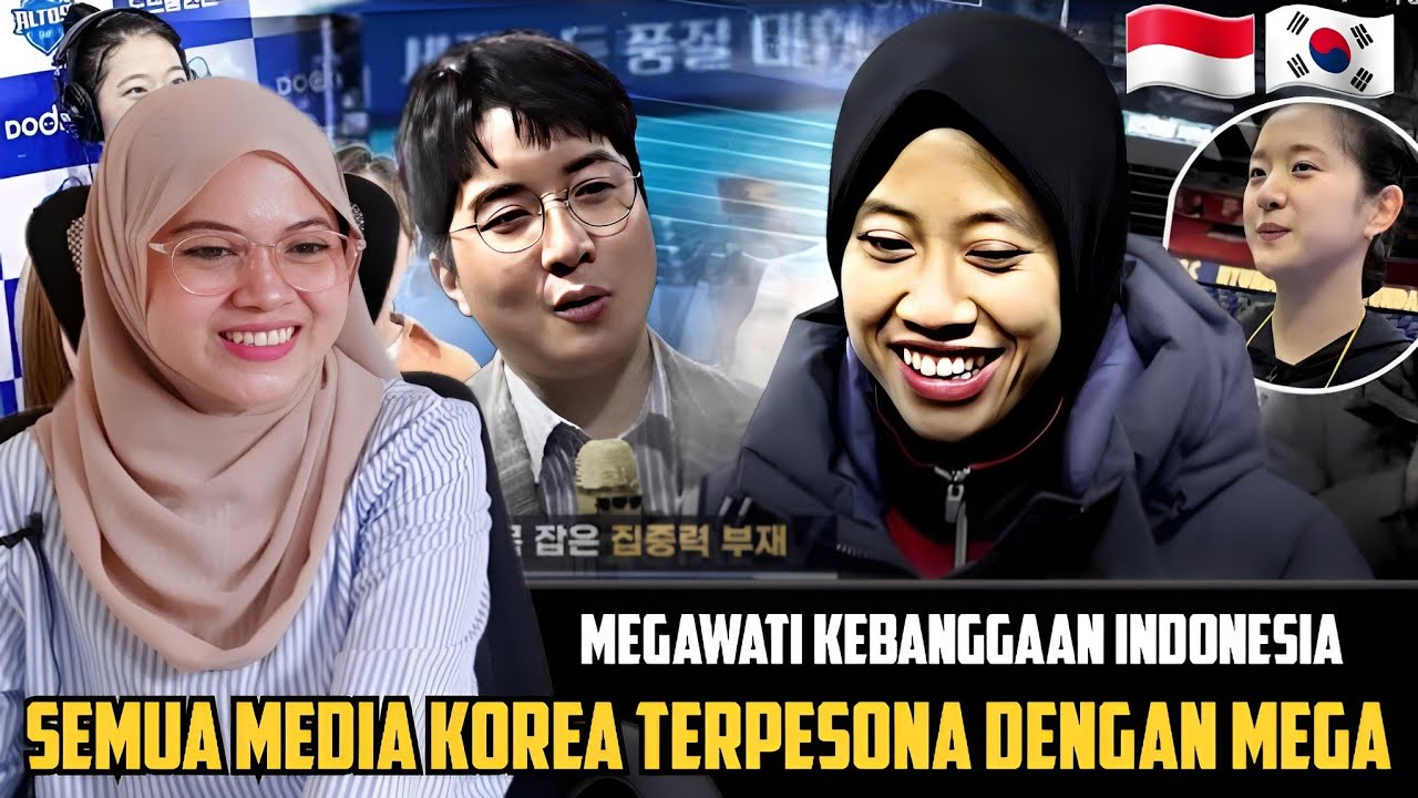 MEGAWATI MEMBERI DAMPAK LUAR BIASA DI VLEAGUE KOREA‼️MEGAWATI RED SPARKS JADI HEADLINE MEDIA KOREA‼️