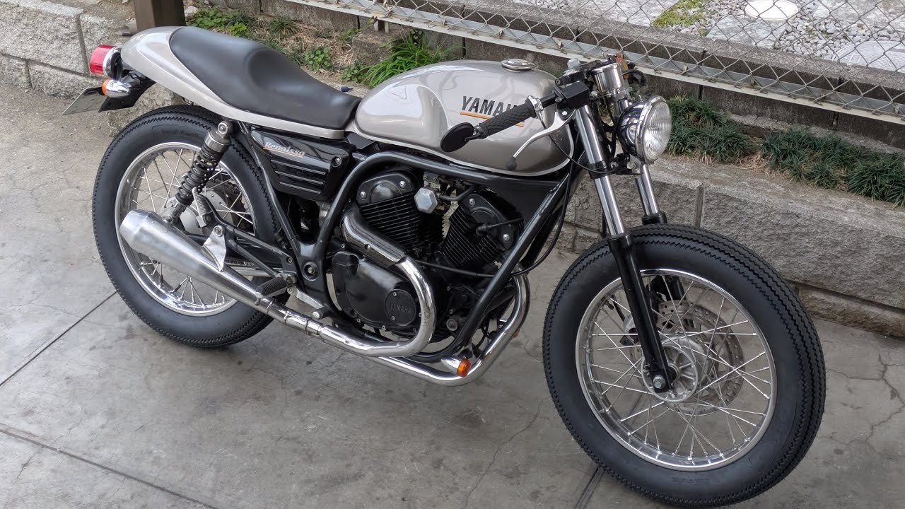 YAMAHA Renaissa Cafe Racer custom 詳細動画 ルネッサ カフェレーサー セパハン カスタム