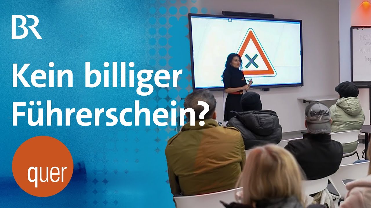 Ausgebremst - Führerschein-Reform bringt Fahrschulen in Nöte | quer vom BR