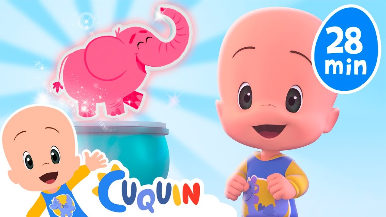 Os ovos mágicos de Cuquin e mais vídeos para aprender - Cleo e Cuquin em português