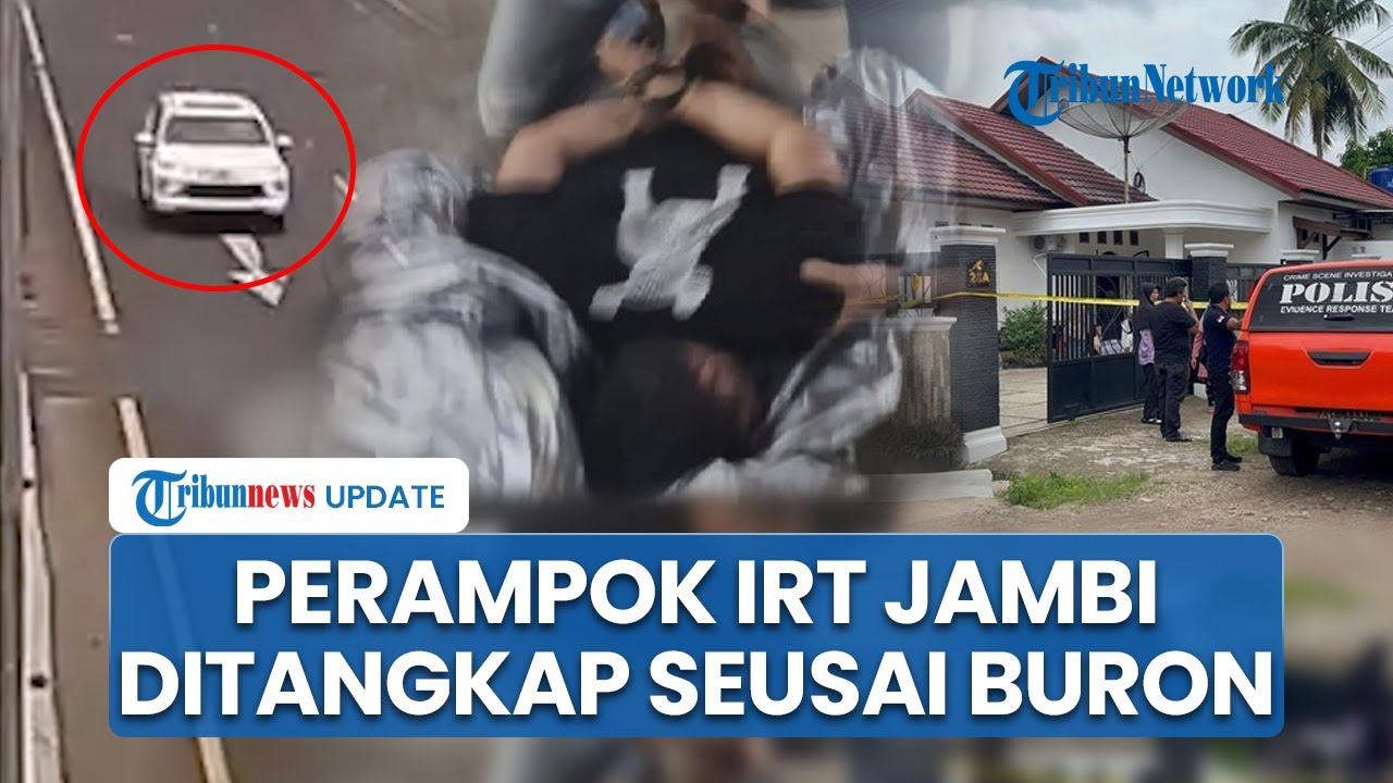 Perampok yang Tewaskan IRT di Jambi dan Bawa Kabur Pajero Ditangkap, Diringkus Polisi di Sumsel