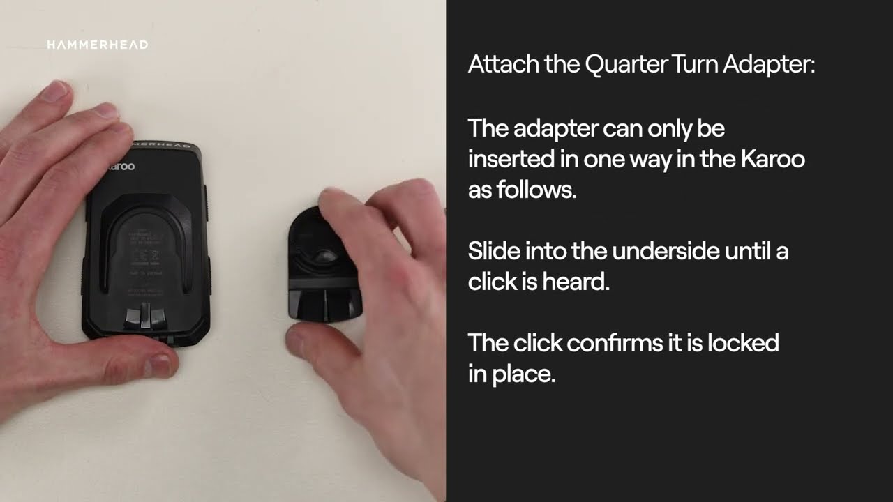 Quarter Turn Adapter