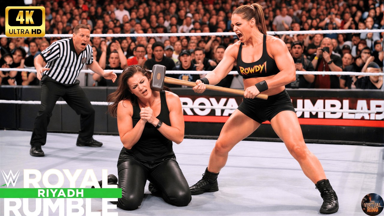 Ронда Роузи против Стефани МакМэхон • Королевская битва WWE • 1 февраля 2026 г. 🩸 #rondarousey #s...