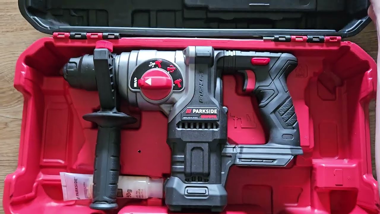PARKSIDE PERFORMANCE® Аккумуляторная ударная дрель 20 В, PKHAP 20-Li C3. Распаковываем и тестируем.