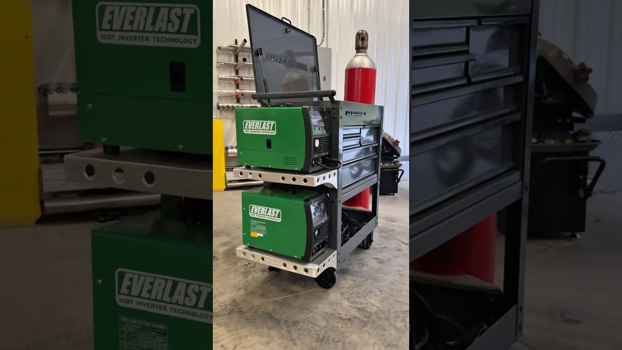 Weld cart with all the works. Nice dimples too😉 @joydesigns_llc #welding #weld #sheetmetal