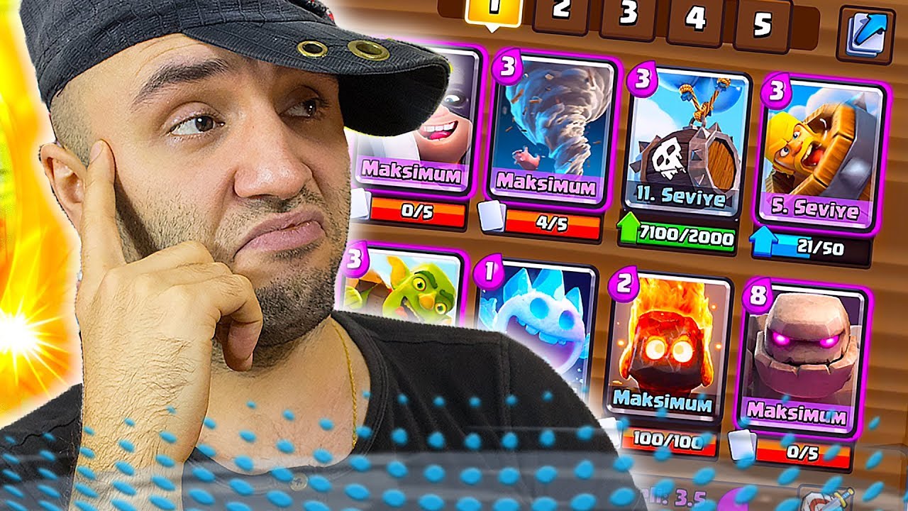 BÜTÜN FIÇILAR BİR DESTEDE! Clash Royale #TavsiyeDeste