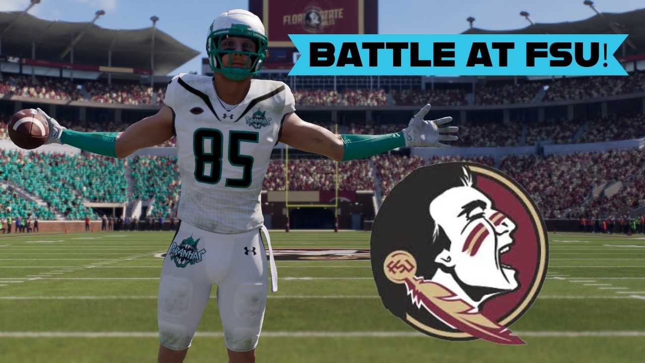 Battle At FSU! | EP 36 | Peteytown Piranhas CFB 26 Dynasty