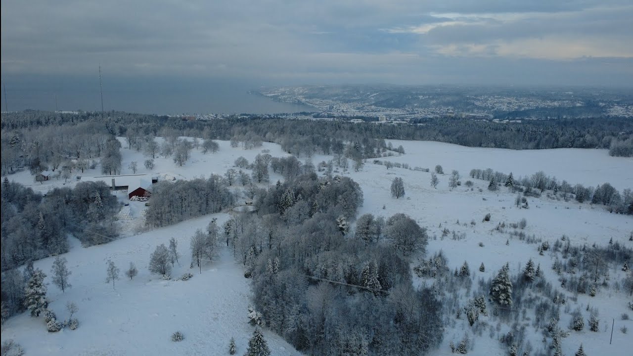 Jonkoping Sweden 4k video, winter y26