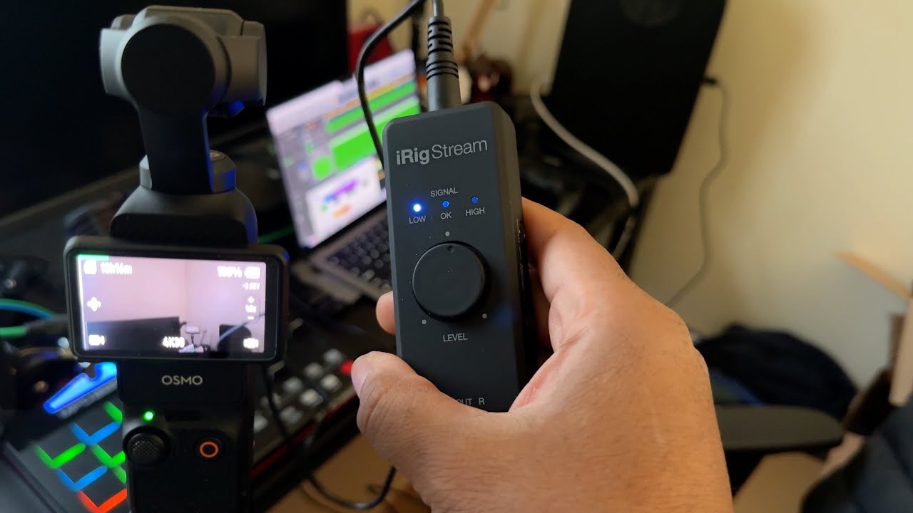The Perfect Setup for Musicians: Osmo Pocket 3 + iRig Stream
