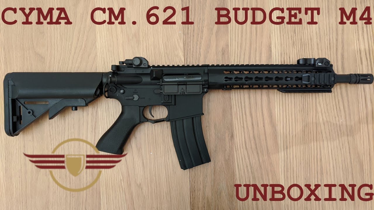 [UNBOXING] CYMA CM.621 BUDGET M4 with mosfet and tight bore barrel - The new best starter?