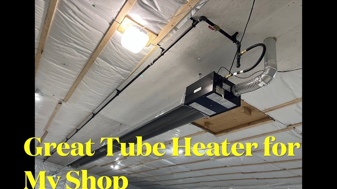 A Great Radiant Tube Heater for my Shop - Made by Reflected Heat Design (Part 1)