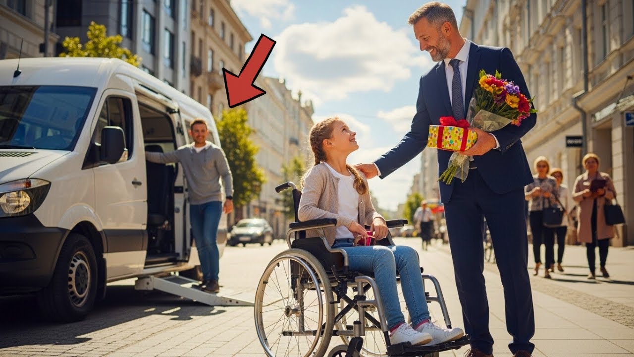 Fetița avea doar un scaun cu rotile… iar milionarul i-a dat o viață nouă.