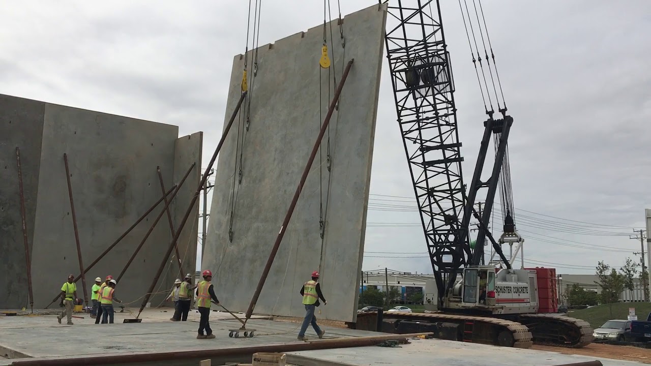 Tilt wall erection