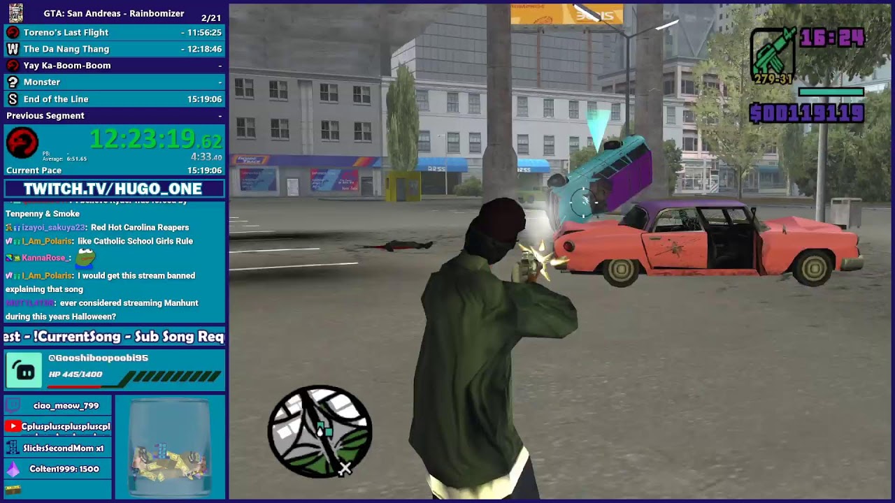 GTA San Andreas Rainbomizer Speedrun Part 4