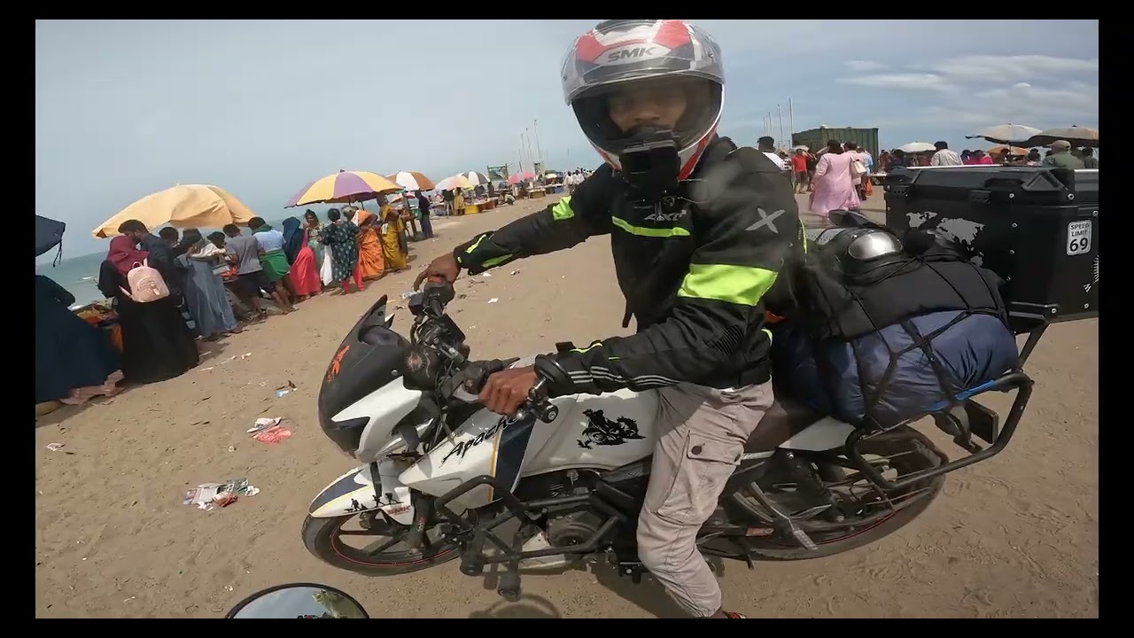 Dhanushkodi ಅಲ್ಲಿ ಹುಡುಗಿ ಡ್ರಾಪ್ ಕೇಳಿದ್ಲು 🫶 ಶ್ರೀಲಂಕಾ Just 18Km ಅಷ್ಟೇ 🔥