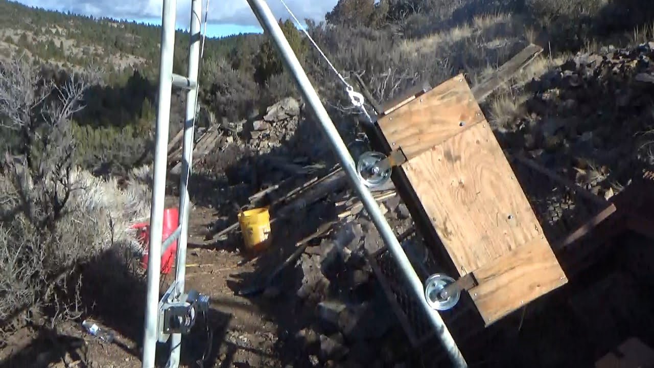 240 The Head Frame and High Line. Timbering the Middle Decline- Part 2