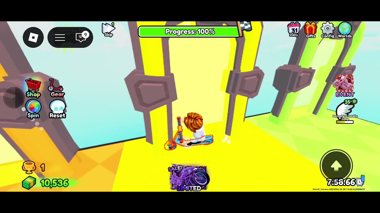 Roblox scooter obby with AprasTheGamer and aadivk 