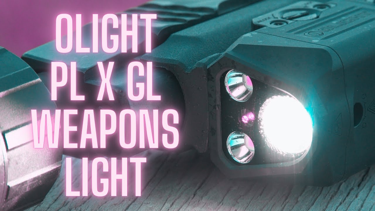 Комбинированный подствольный фонарь и лазерный целеуказатель Olight PLX GL