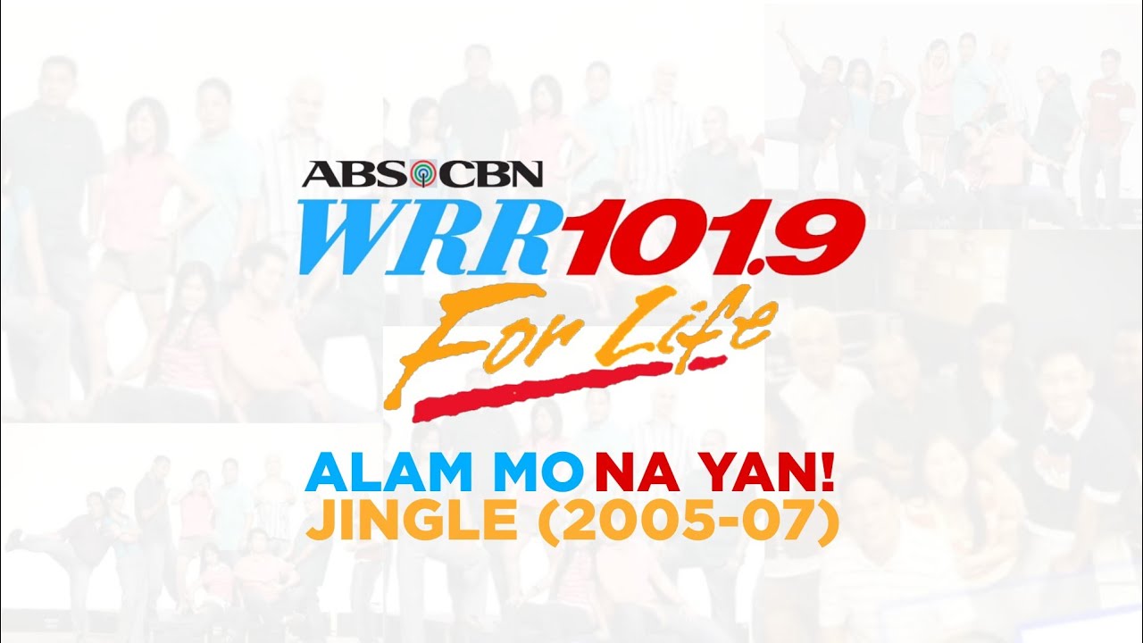 @MOREntertainmentPH Vhong Navarro - WRR 101.9 Jingle (Alam Mo Na 'Yan!) (2005)