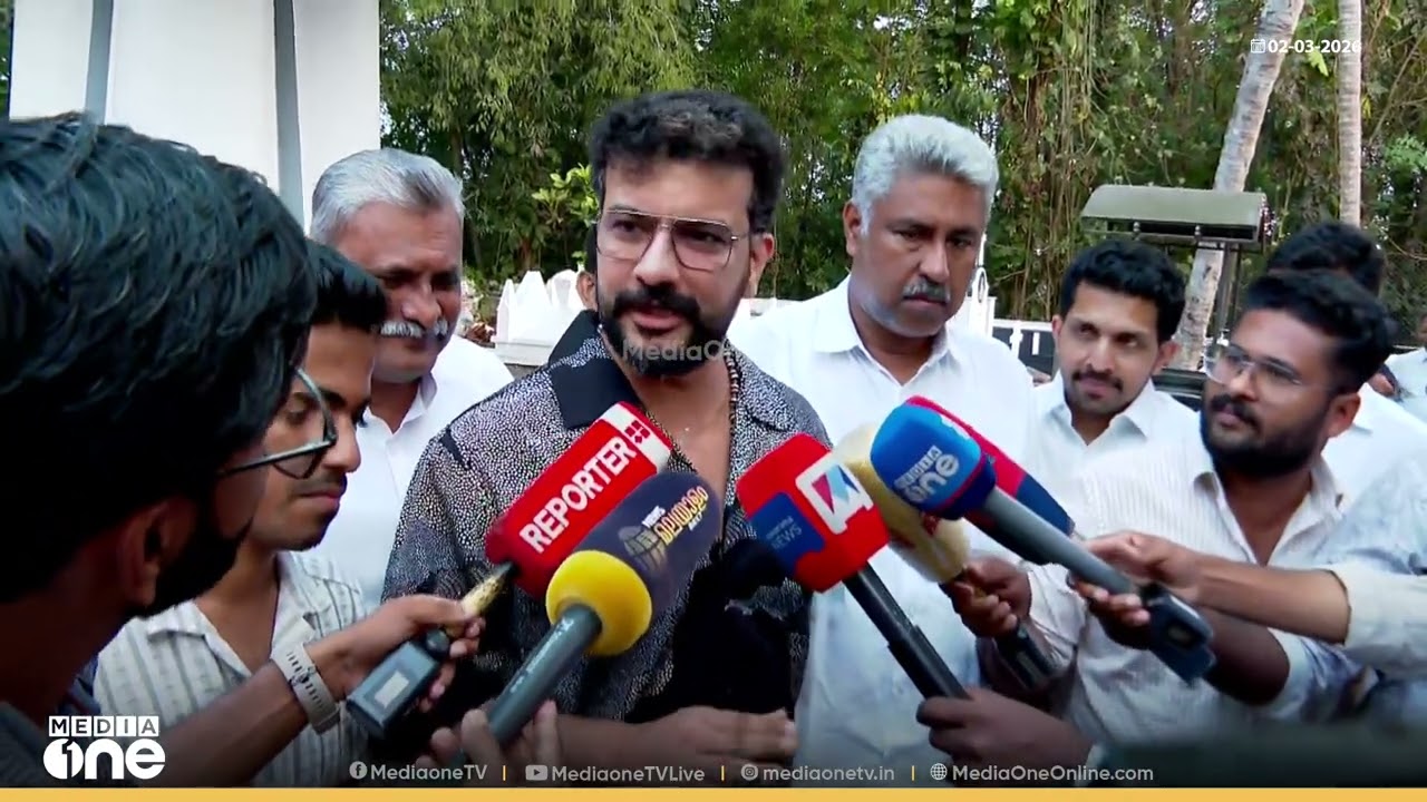 'പാലക്കാട് എന്നല്ല, ഏത് മണ്ഡലമായാലും കൈപ്പത്തി ചിഹ്നത്തിൽ മത്സരിക്കാൻ കഴിഞ്ഞാൽ അത് ഭാഗ്യമാണ്...'