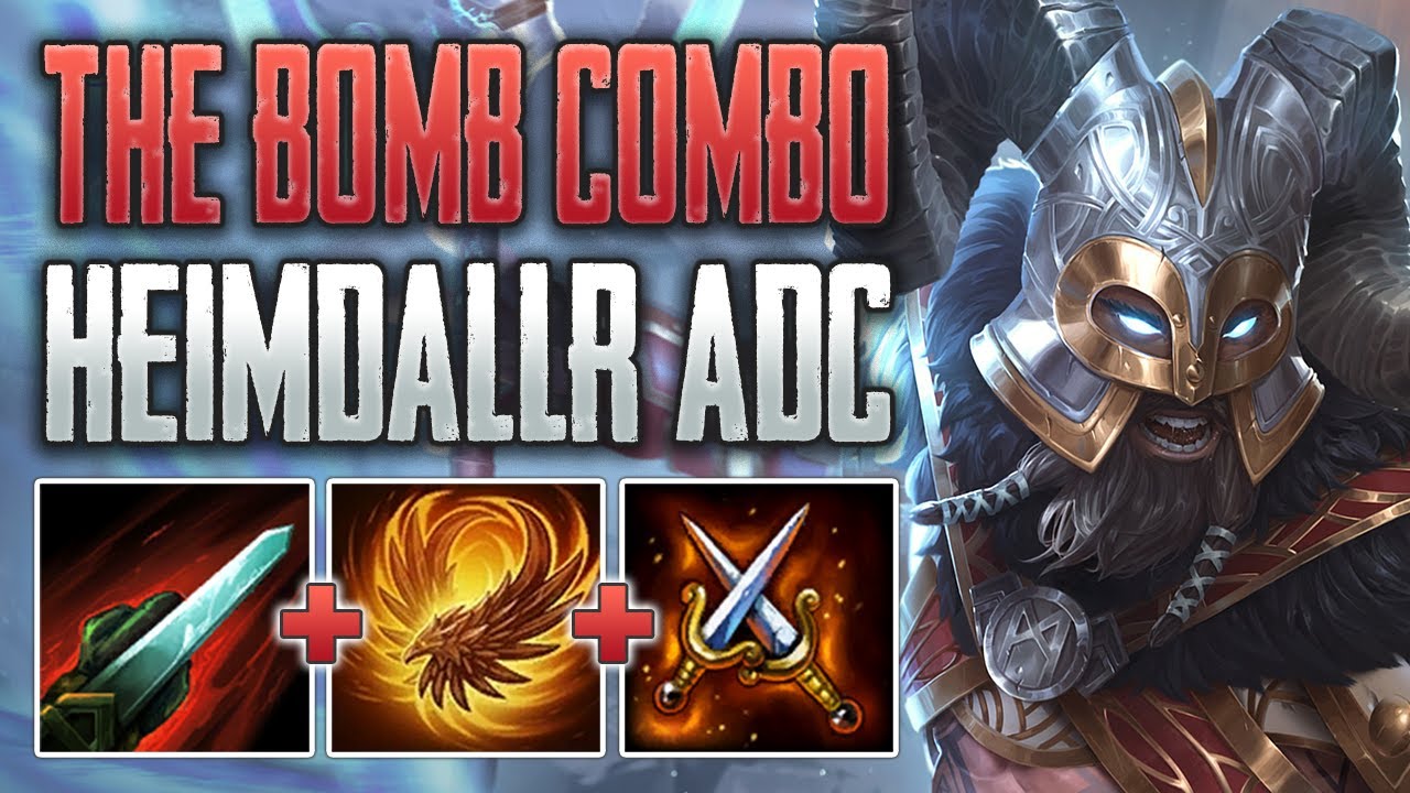 LA BOMBA DIFF! Heimdallr ADC Gameplay (SMITE Ranked Conquest)