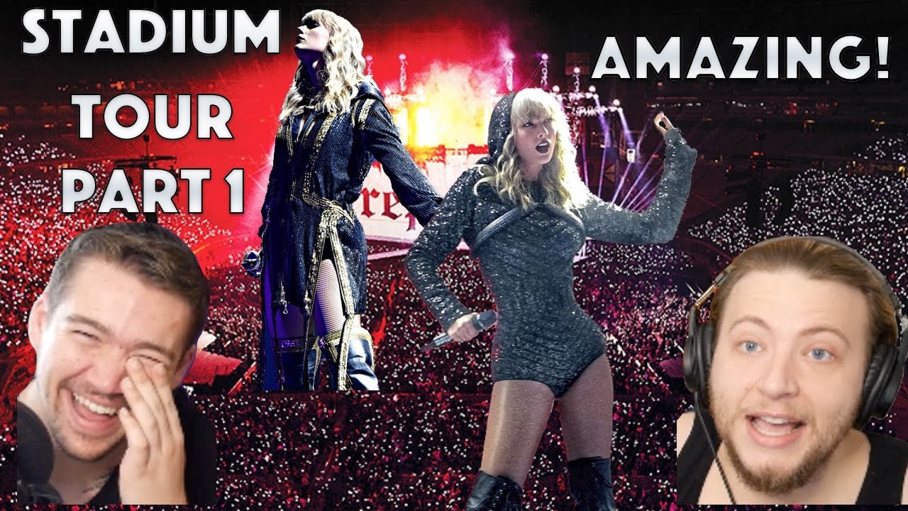 Straight Guy Reacts to TAYLOR SWIFT (Reputation Stadium Tour) Part 1