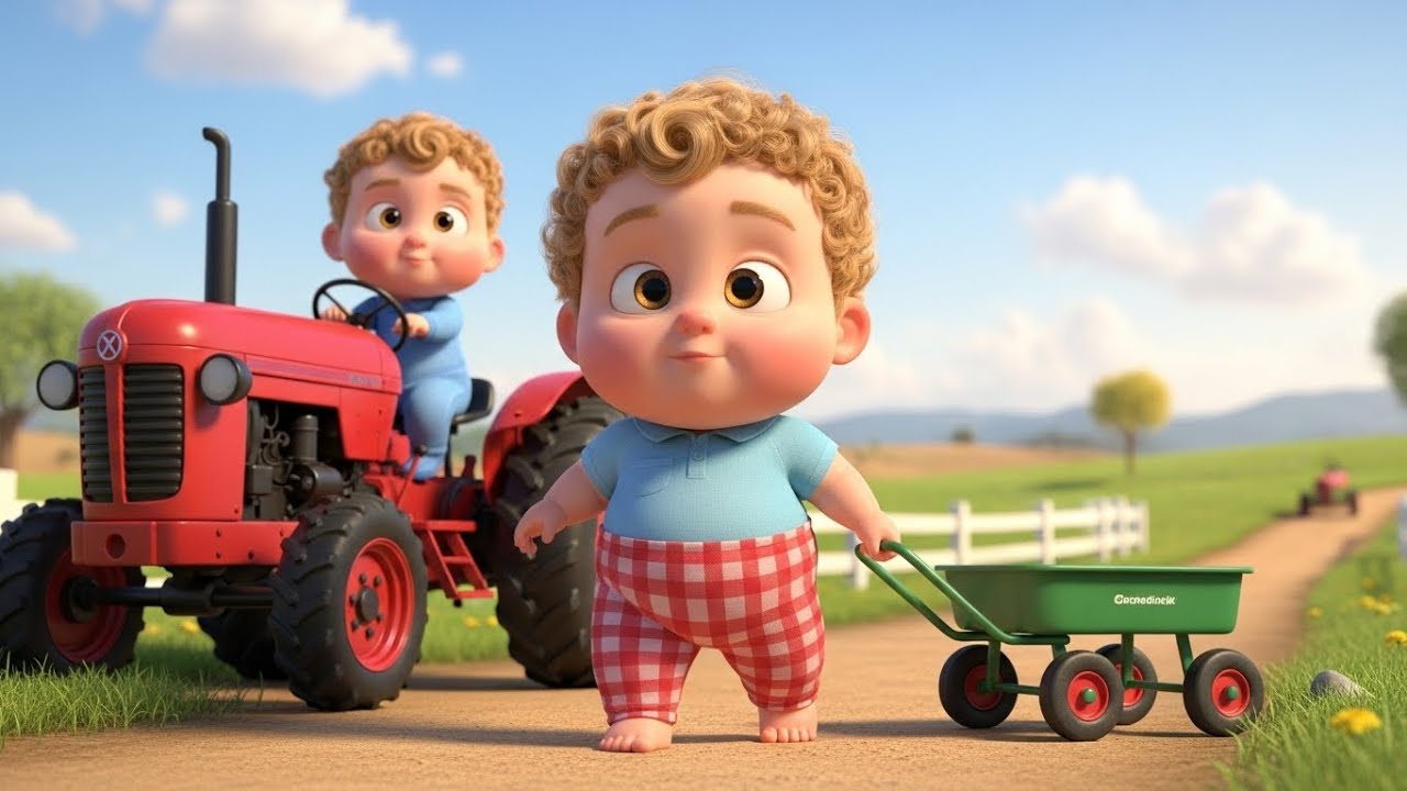 Boom Boom Farm Ride 🚜🌾🎶 Fun Kids Song | Farm Adventure & Playtime