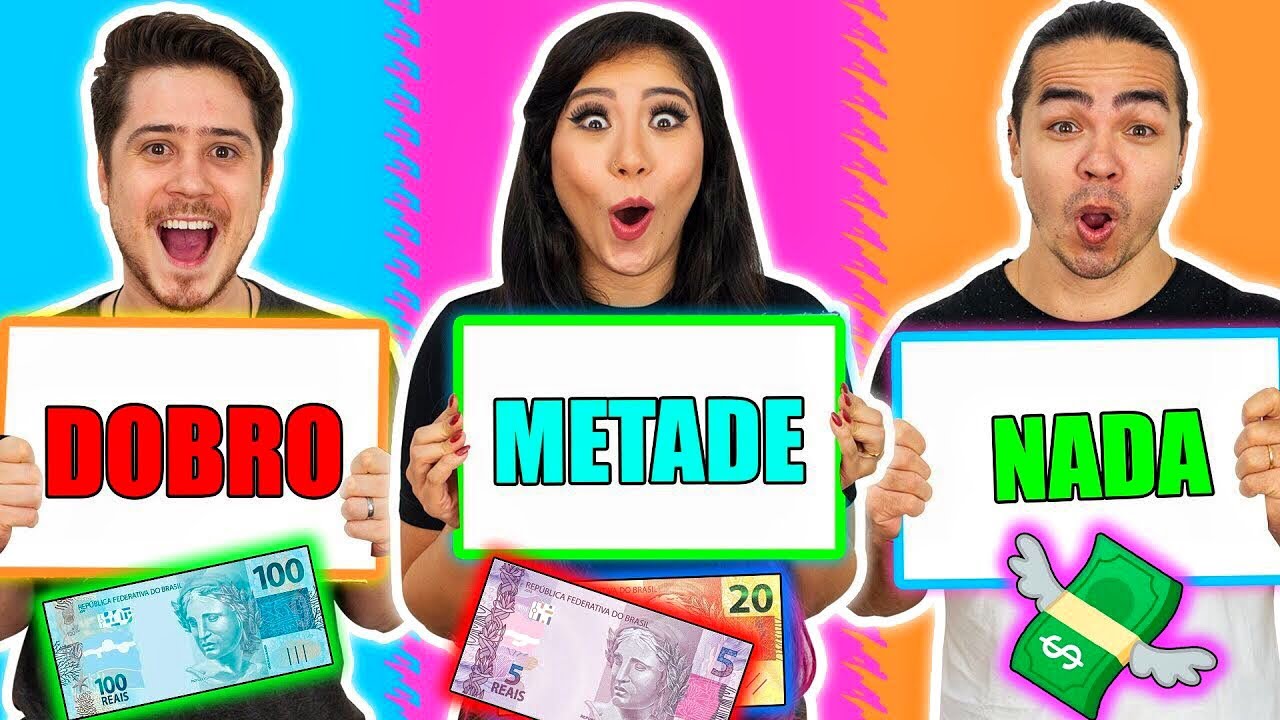DOBRO, METADE OU NADA! 2 - Desafio | Maru e Bomba