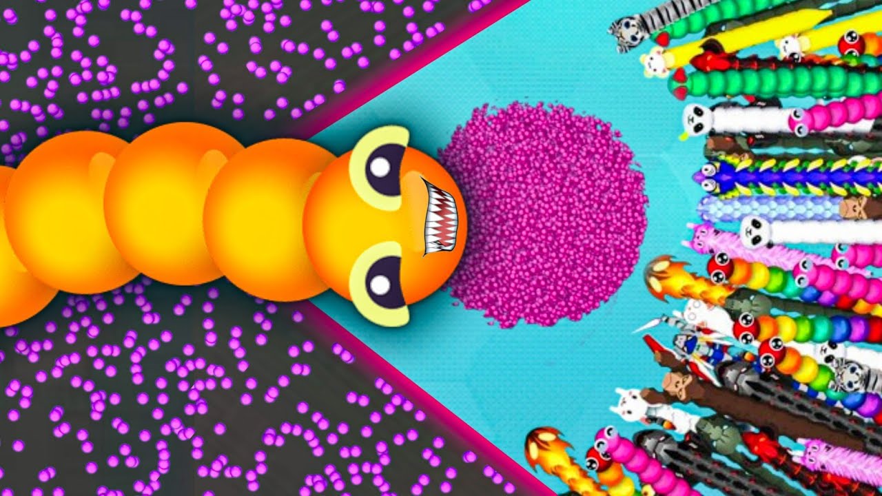 SNAKE IO🐍 KING GLOW SNAKE 🐍 VS 1000 PRO GIANT SNAKES 🐍 EPIC SNAKEIO GAMEPLAY #snakegame #games 