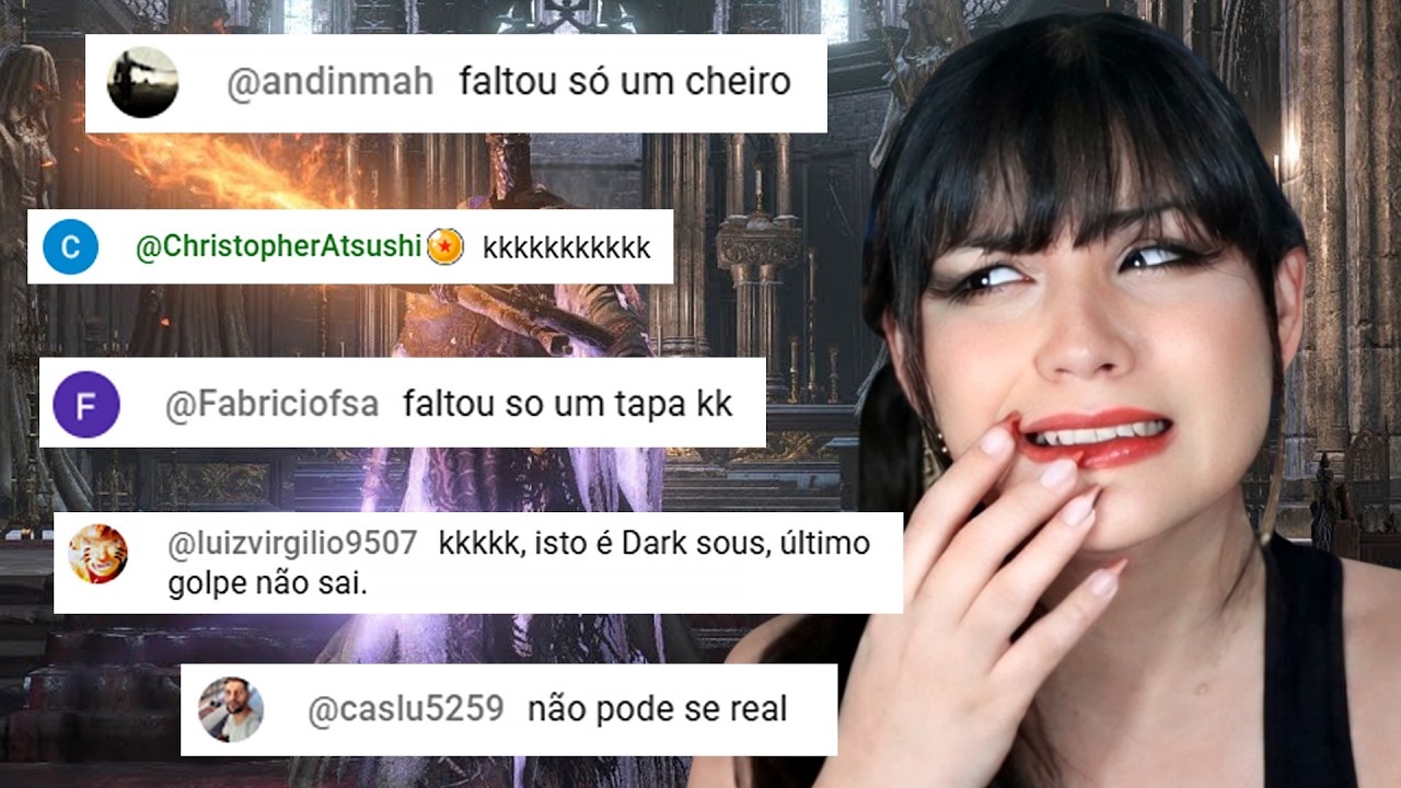 Isso só acontece em DARK SOULS kkkkkkkkk INACREDITÁVEL!!!