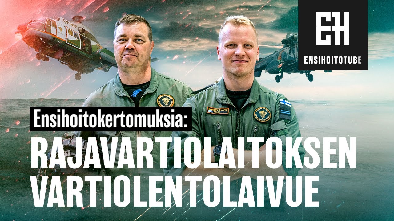 Ensihoitokertomuksia: Rajavartiolaitoksen Vartiolentolaivue