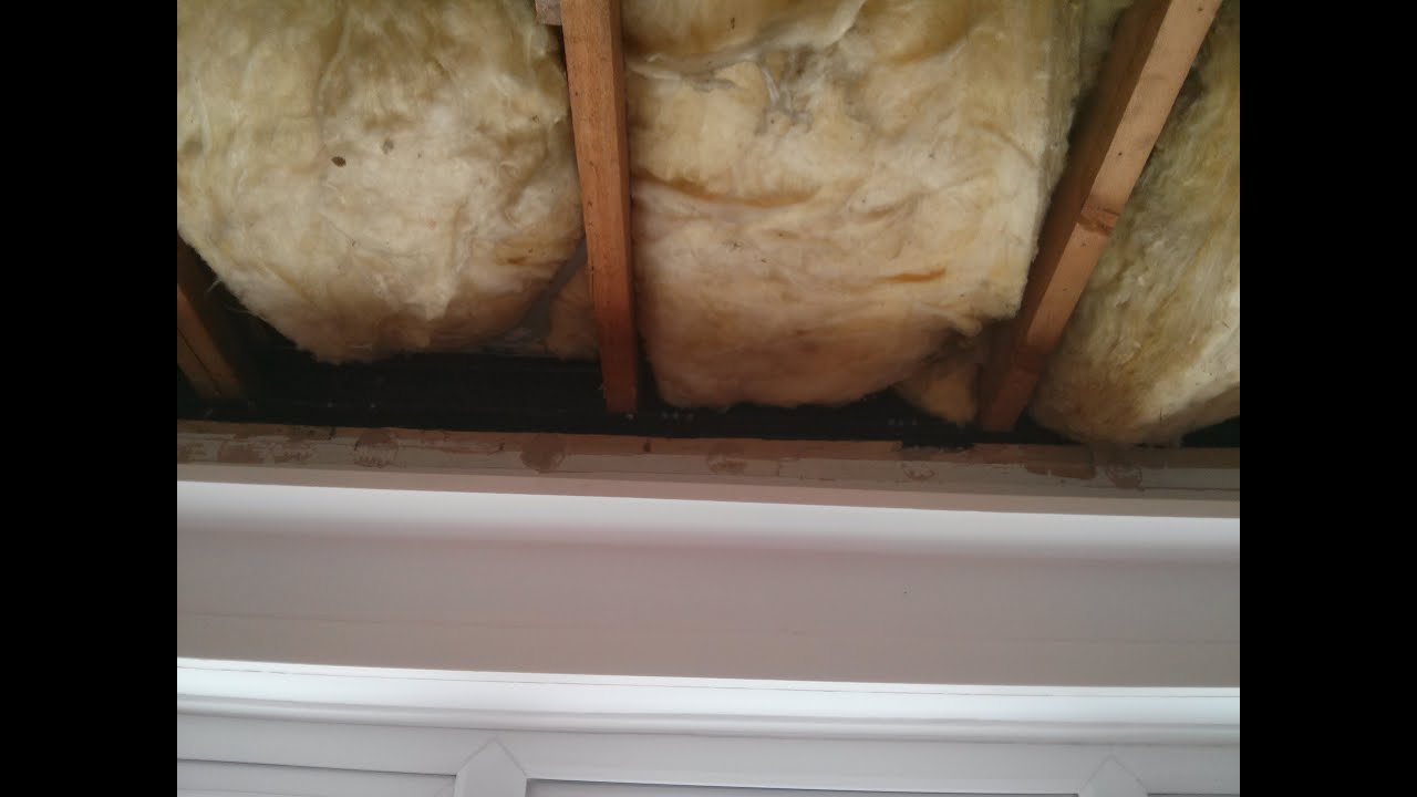 Bisf House Steel Ceiling Joists & Timber Noggins.