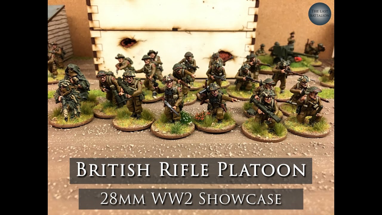British Rifle Platoon - Warlord Games (Bolt Action)