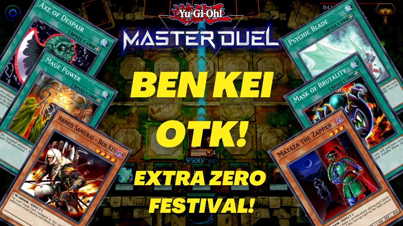 BEN KEI IS A POWERHOUSE!!! EXTRA ZERO Ben Kei OTK Deck Profile + Replays | Yu-Gi-Oh! Master Duel