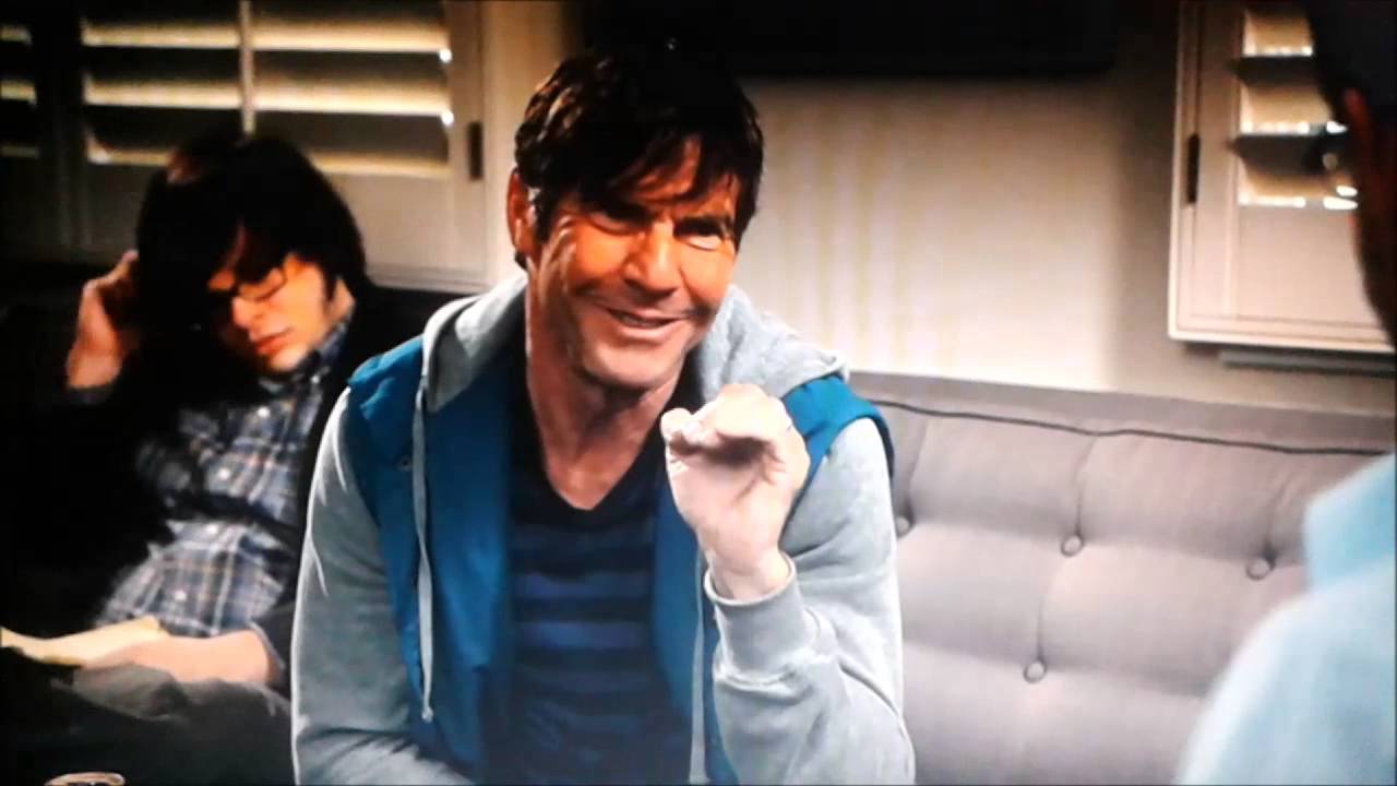 Movie 43- The Pitch-- Dennis Quaid, Greg Kinnear scene
