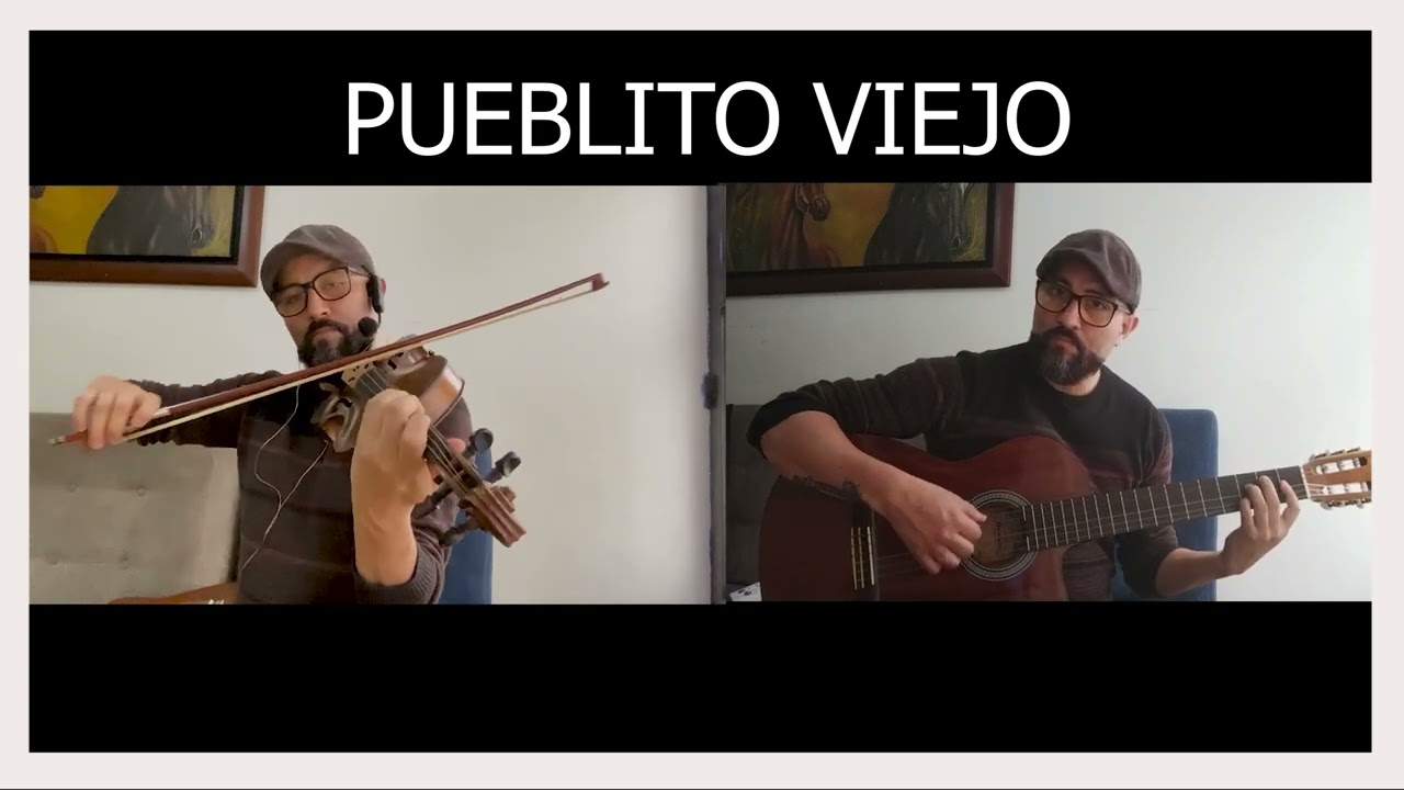 PUEBLITO VIEJO Domingo de #musicacolombiana Un performance de nuestra música en #violin y #guitarra