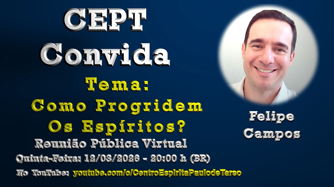 #RPC059 - Como Progridem os Espíritos? - Felipe Campos - 12/03/2026