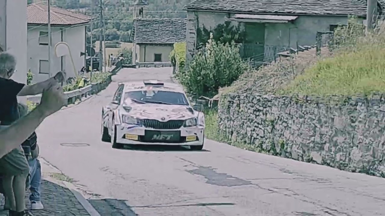 59° Rally Valli Ossolane - PS-3 Montecrestese // Crash  and mistakes //